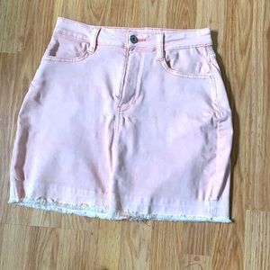 Pink skirt